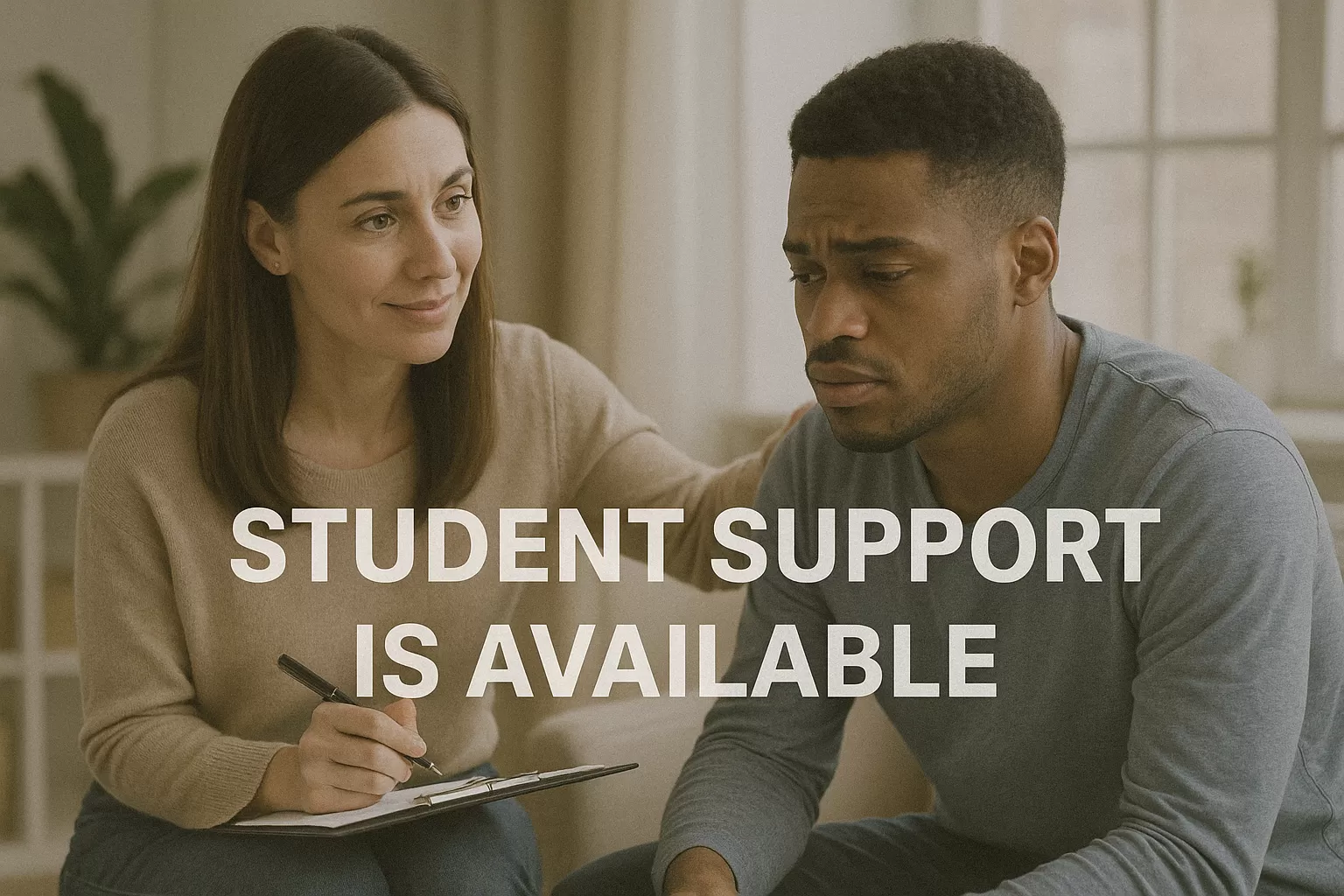 Student Support is available